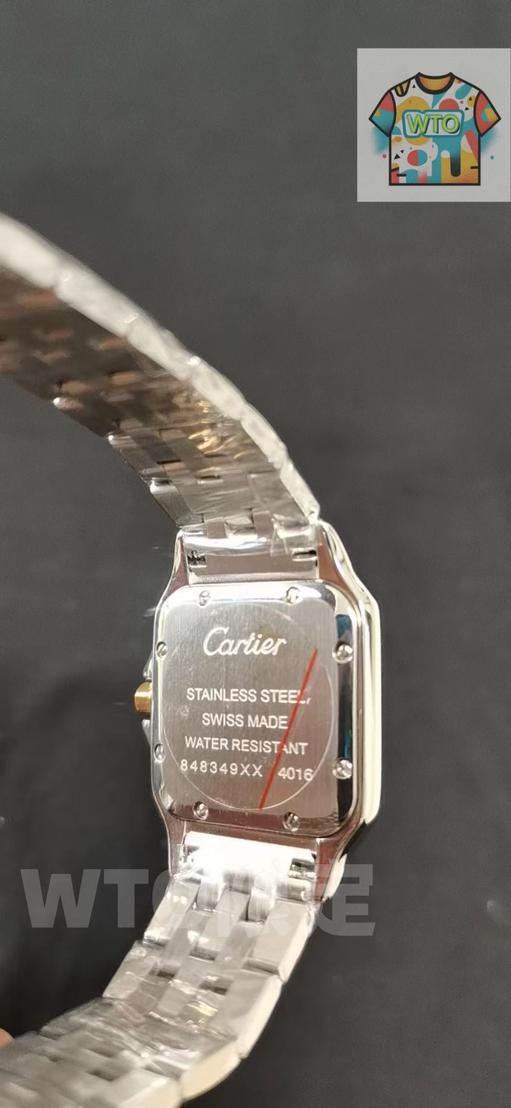  ご 大 です パンテール ドゥ カルティエ 自動巻き WTO店名をご ください 自動巻き時計 腕時計(アナログ)