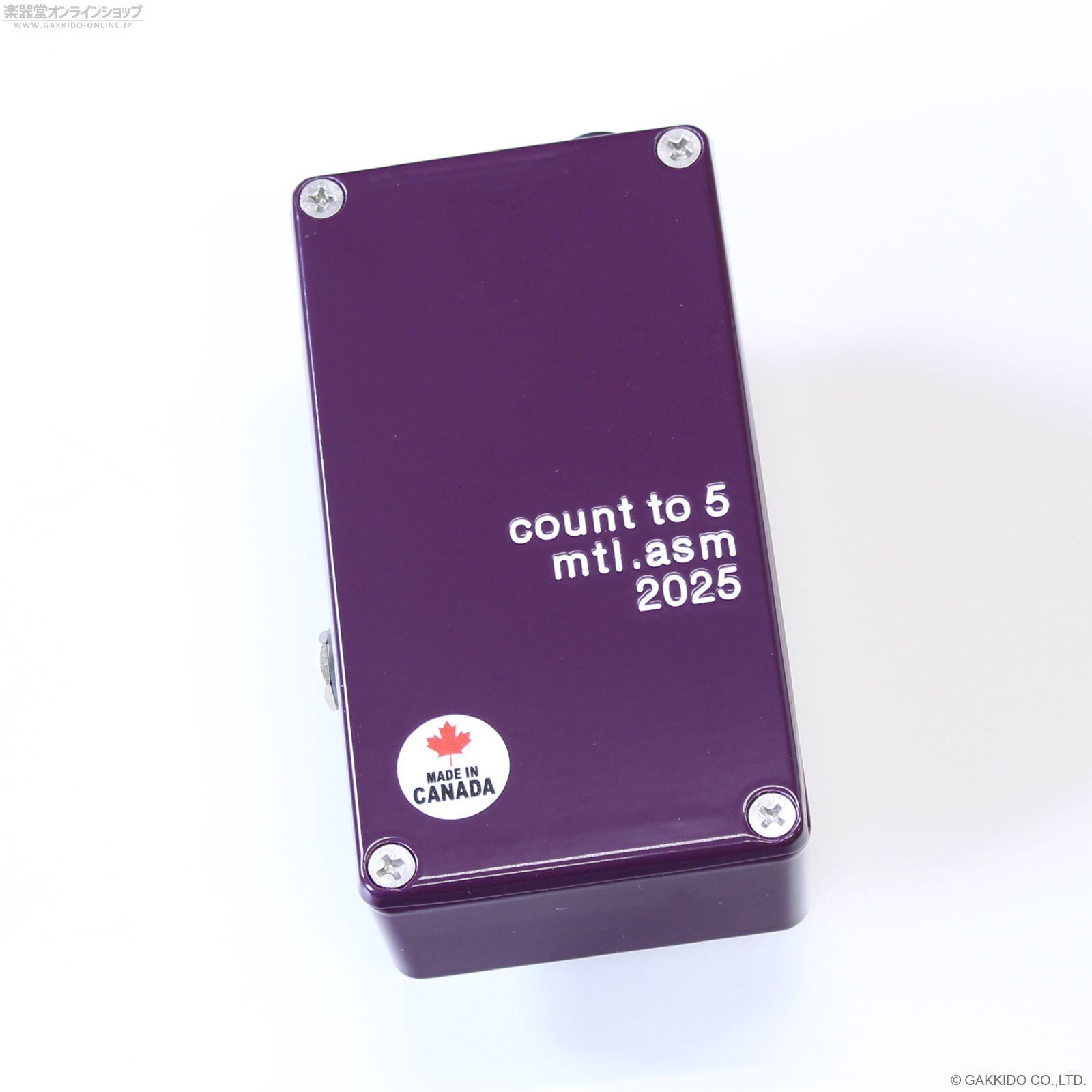 新品] The Montreal Assembly Count to 5 (Five) [Dark Purple] 直輸入