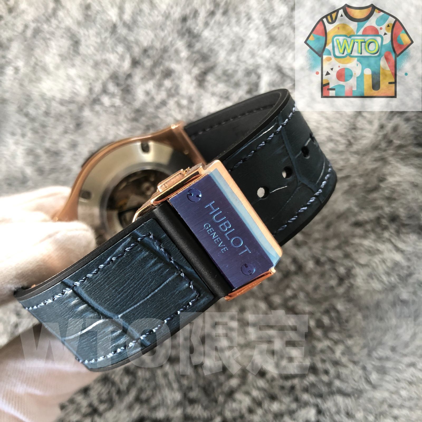 ご 大 です クラシック フュージョン ブルー チタニウム 581 自動巻き| | -WTO店名をご ください