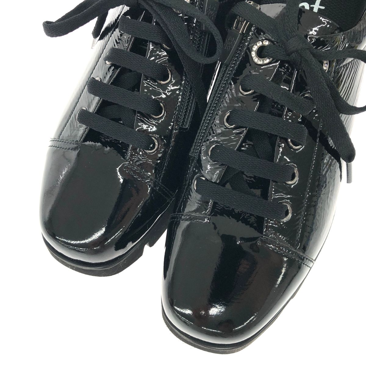 BeauFort ビューフォート スニーカー 表記サイズ:23.5cm サイドジップ