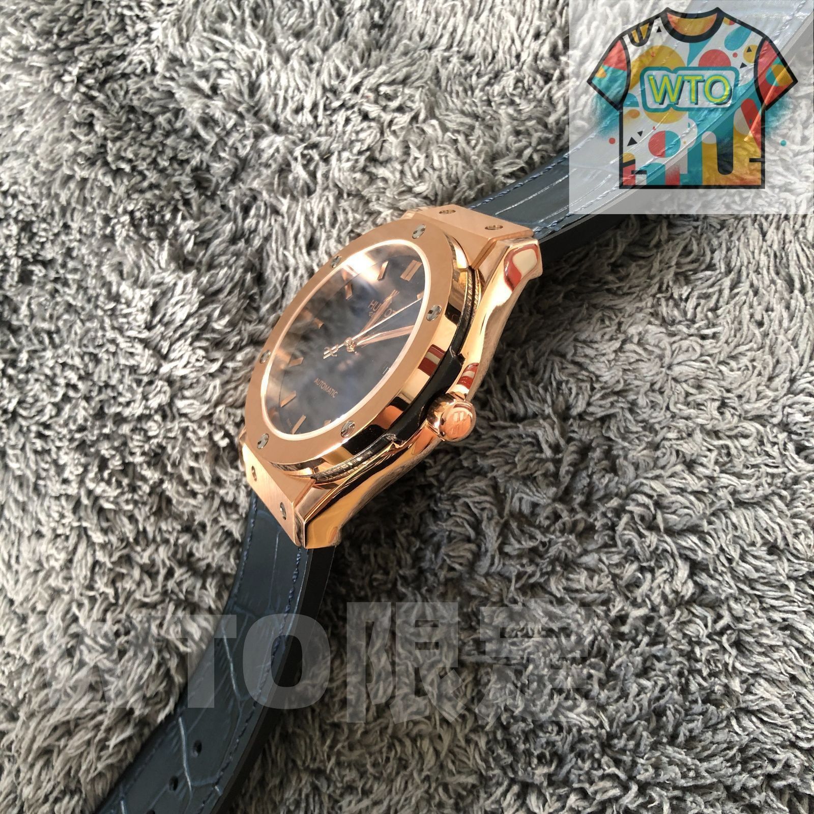 ご 大 です クラシック フュージョン ブルー チタニウム 581 自動巻き| | -WTO店名をご ください