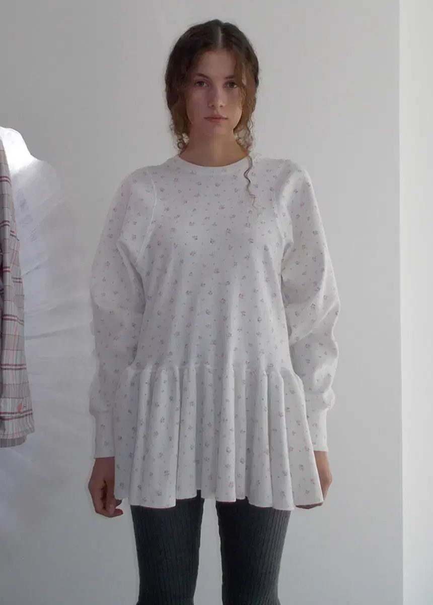 freckle seoul waffle flare mtm dress