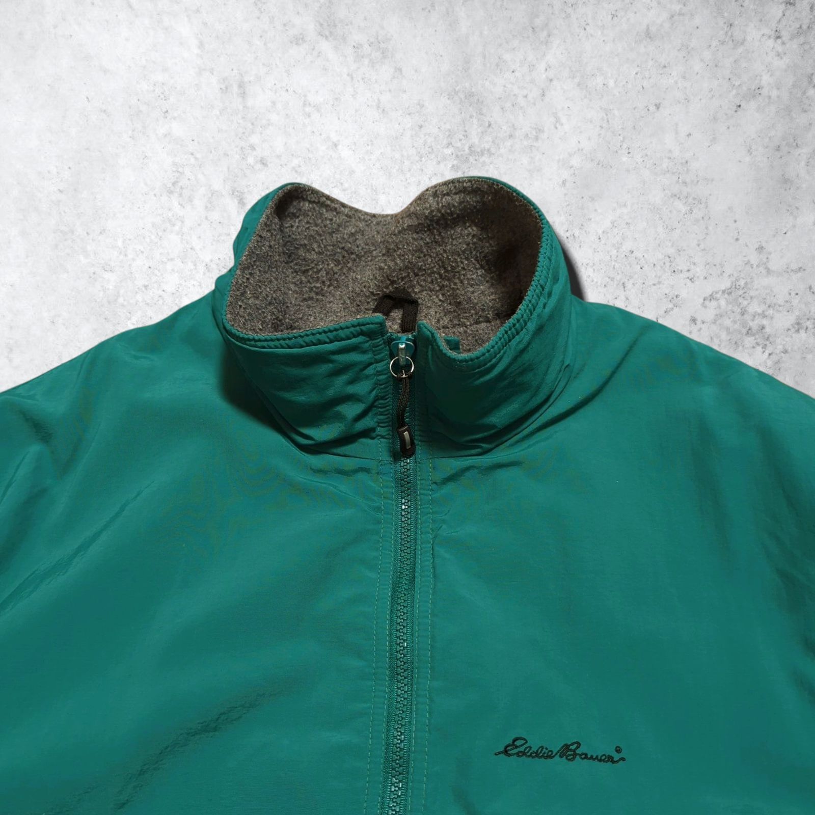 Eddie Bauer エディーバウアー 80s USA製 黒タグ ナイロン ジャケット 
