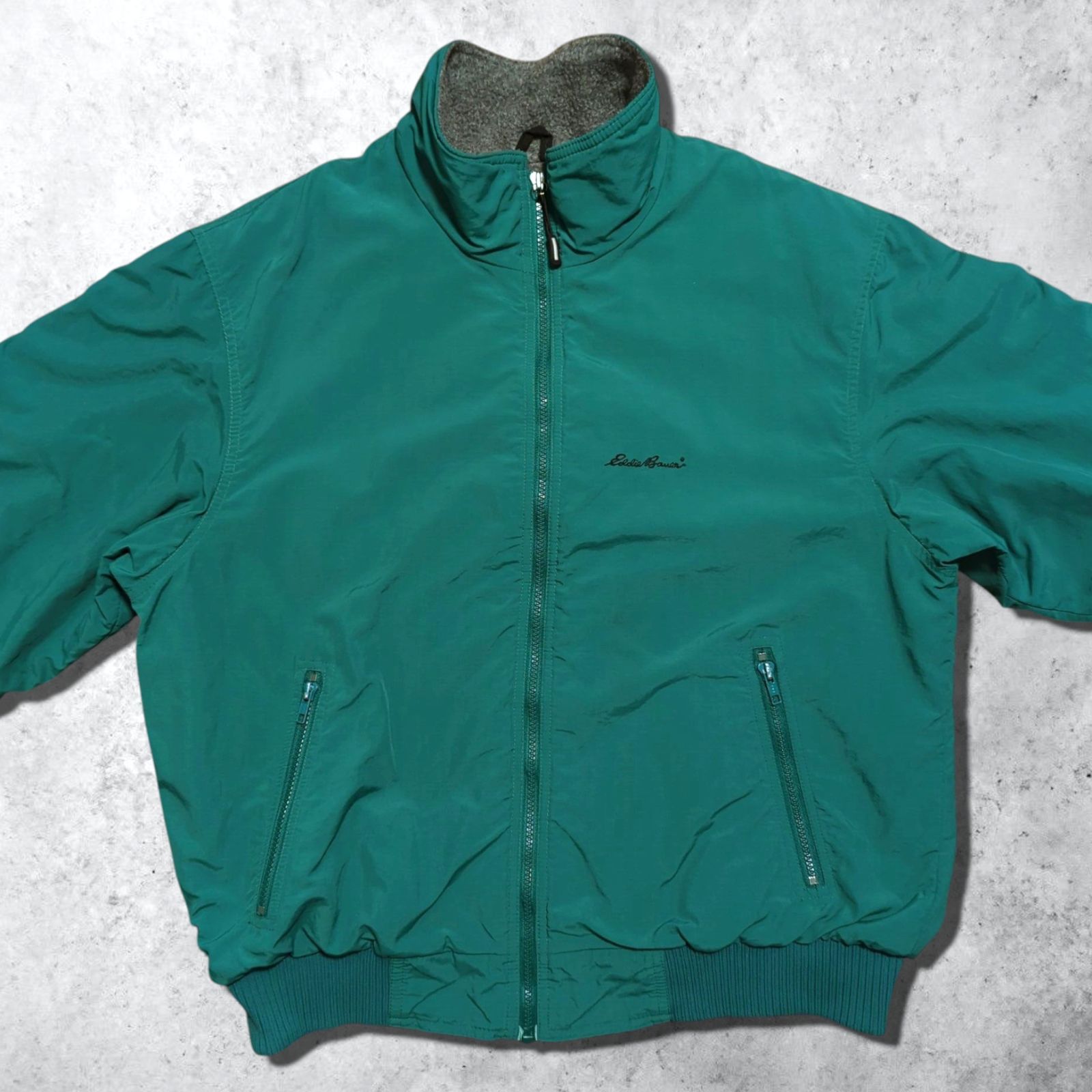 Eddie Bauer エディーバウアー 80s USA製 黒タグ ナイロン ジャケット 