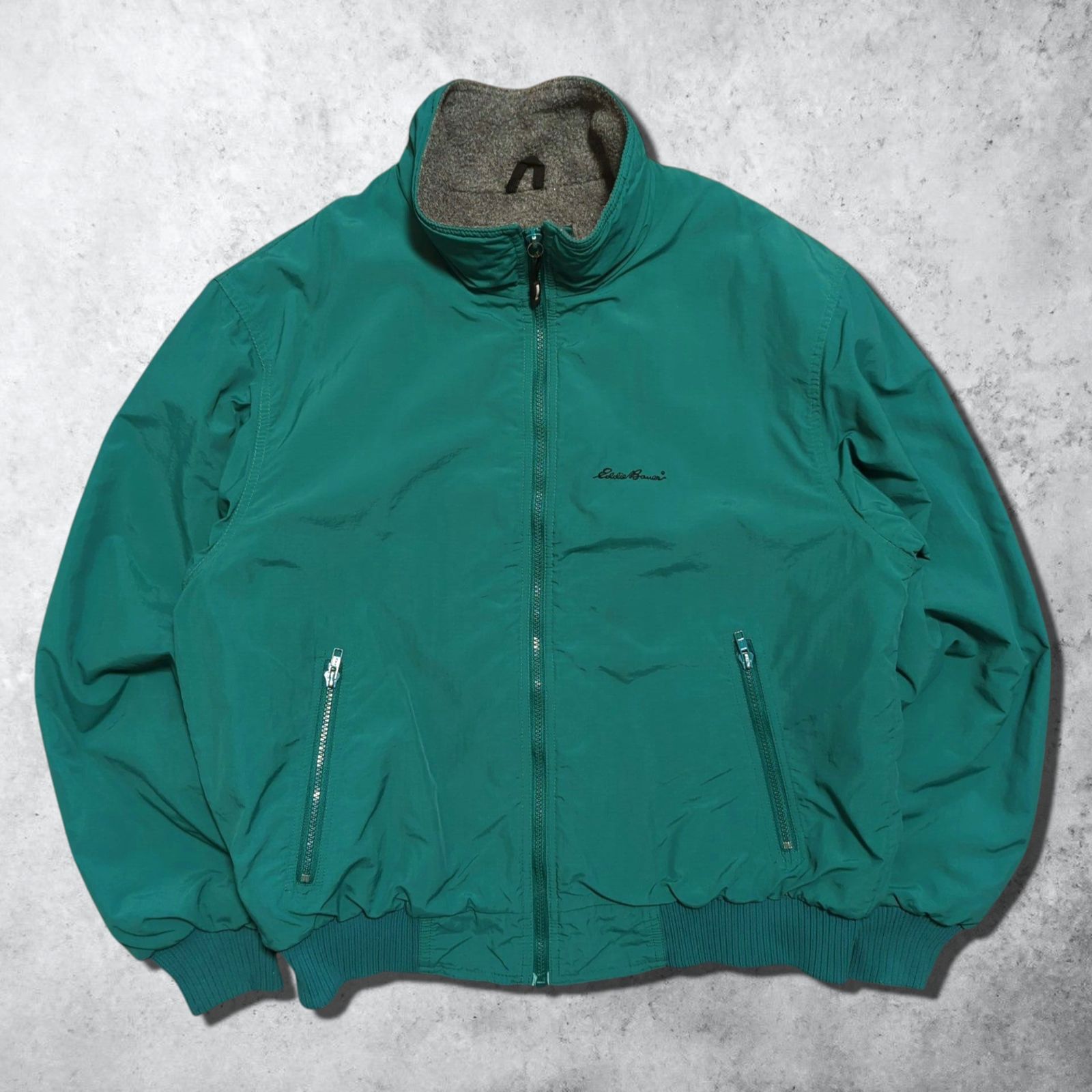 Eddie Bauer エディーバウアー 80s USA製 黒タグ ナイロン ジャケット