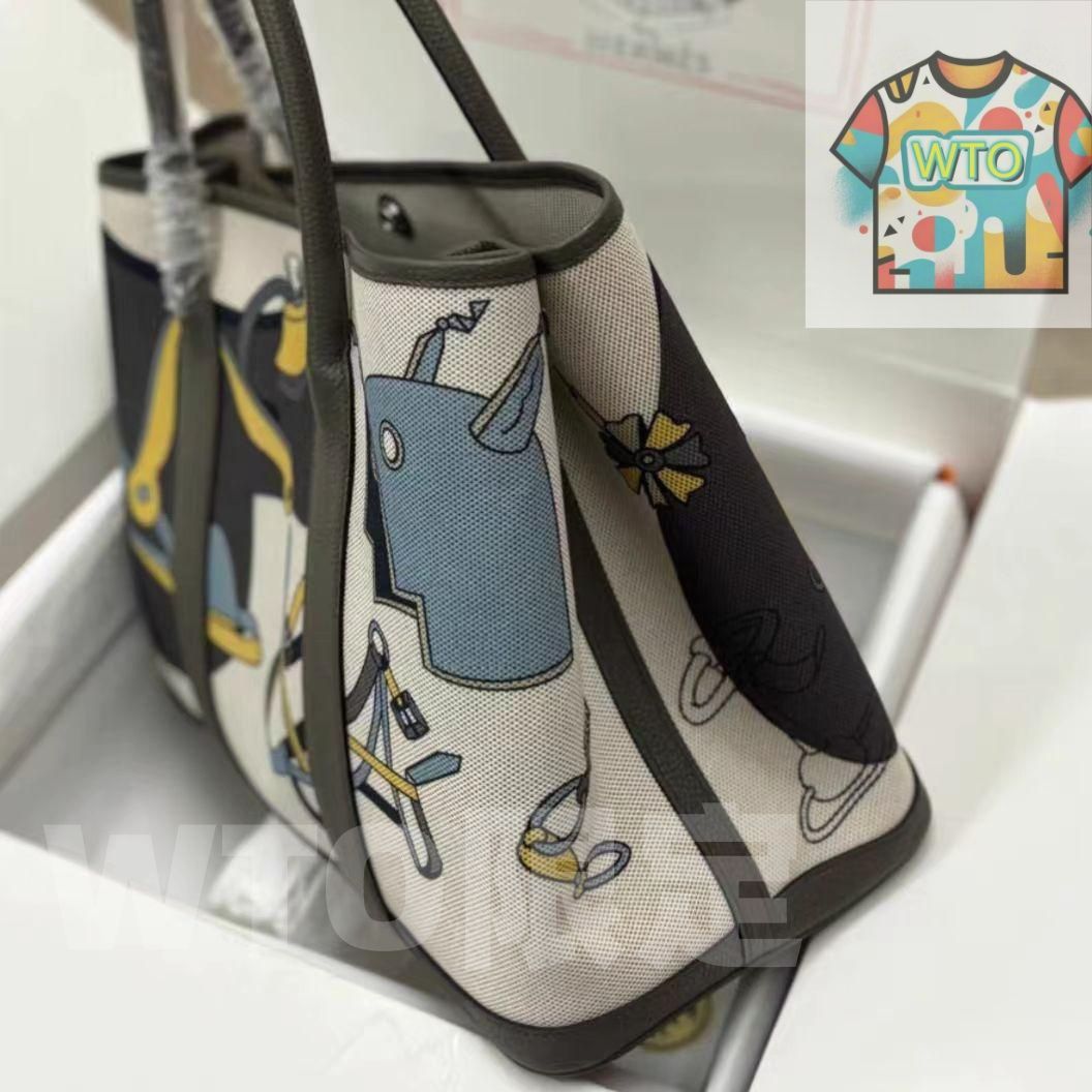 エルメス ガーデンバッグ グラフィティバッグ ハンドバッグ-WTO輸入-KIR 26