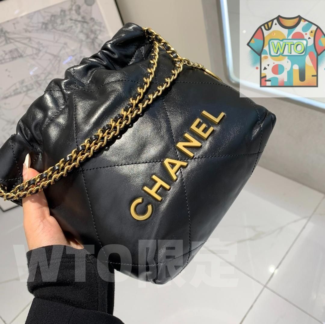 フラップ CHANEL ハンドバッグ シャネル 22 ミニハンドバッグ WTO輸入 ZLT 79