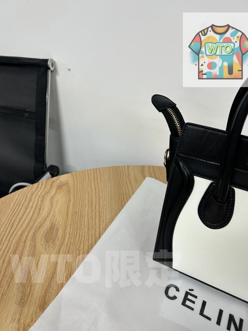 黒白のハンドバッグ-WTO輸入-VRR 26