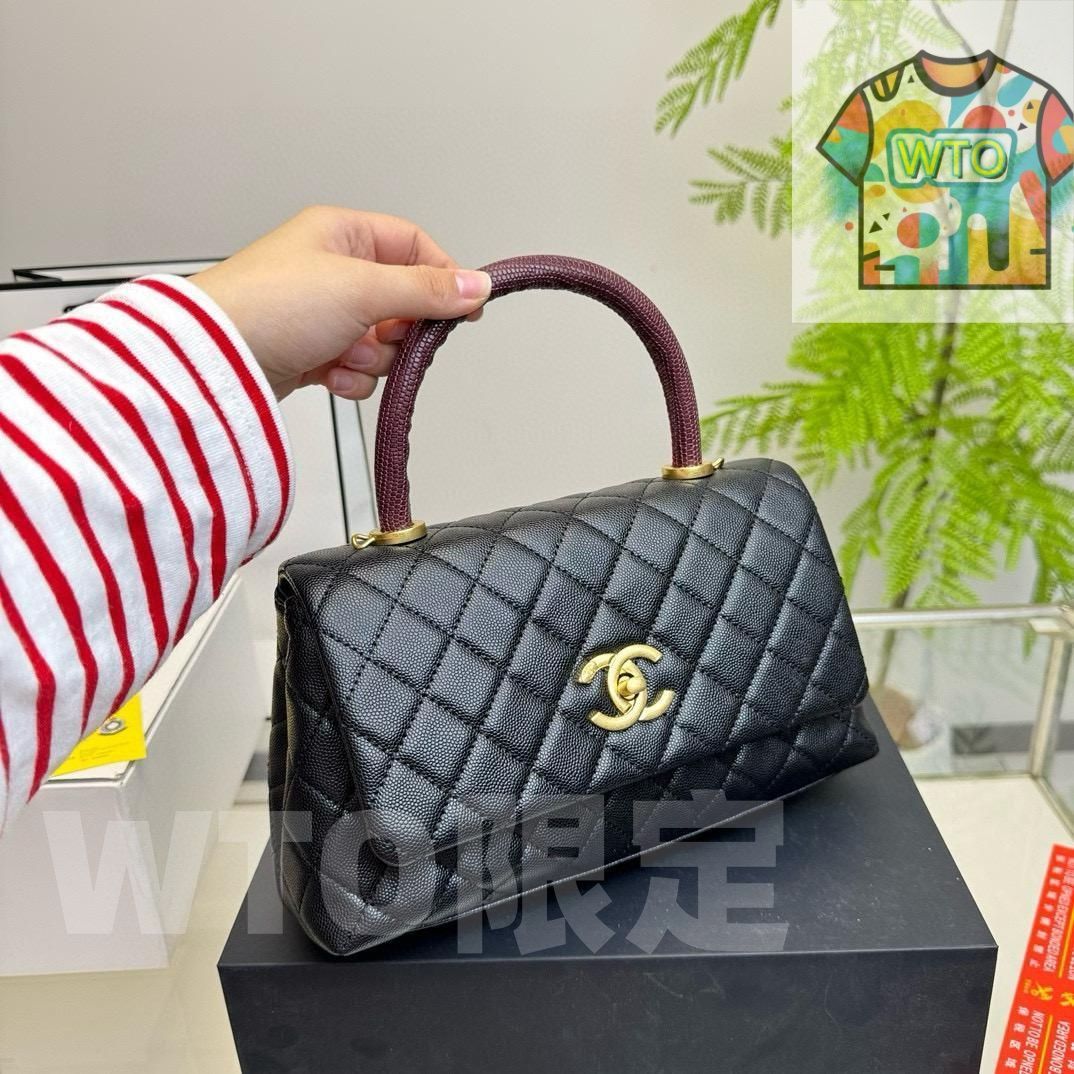 chanel シャネル キャビア ハンドバッグ ショルダーバッグ-WT 0輸入