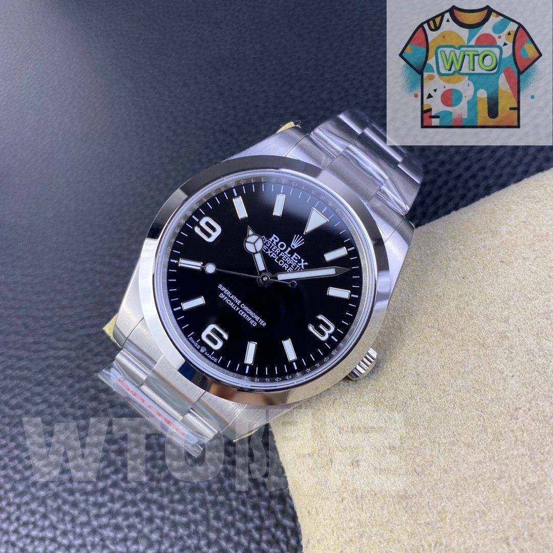 54今すぐ へようこそ! 全機能付き メンズウォッチ エクスプローラー1 39mm 0257| | --WTO輸入0