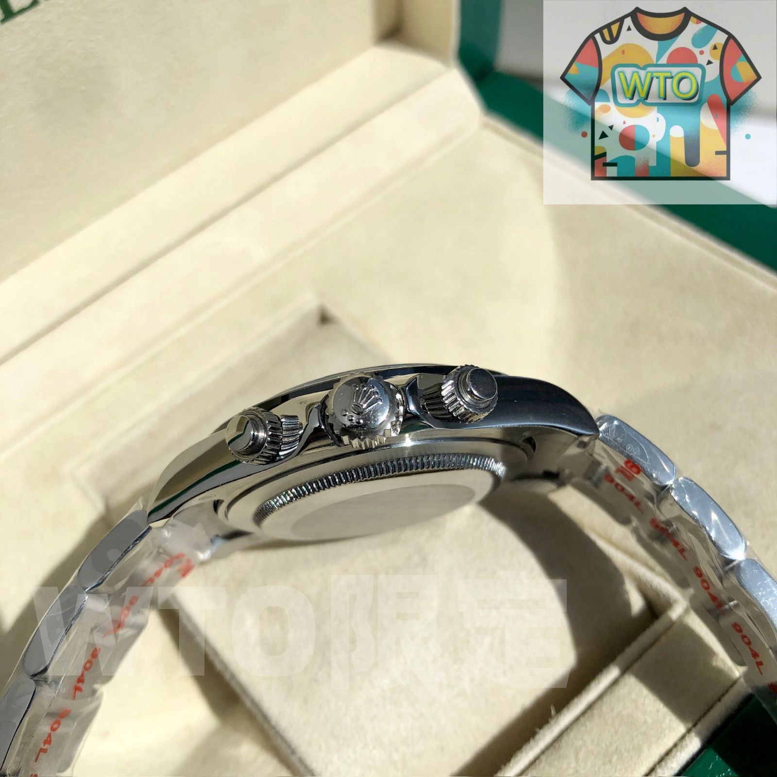  24今すぐ へようこそ! ROLEX ロレックス 時計 デイトナ WTO通販 0 WTO輸入 NDX 80 自動巻き時計 腕時計(アナログ)