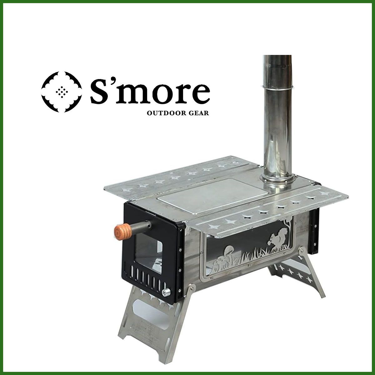 S more スモア Magic Stove ストーブ 薪 smore アウトドア ツーリング キャンプ