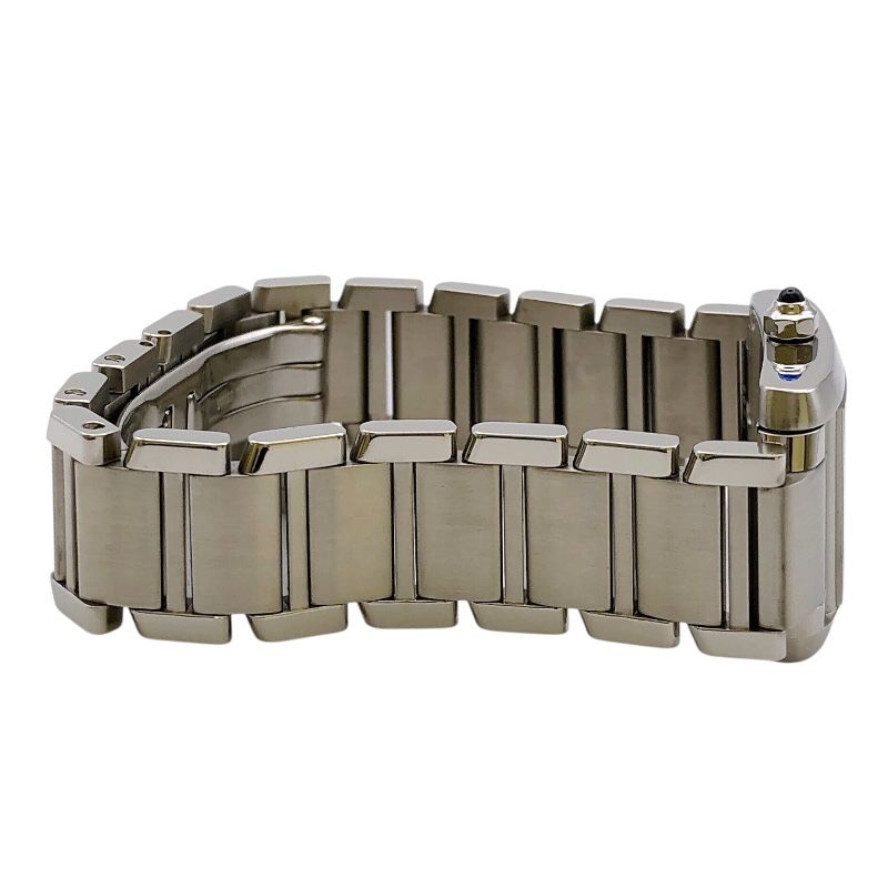 カルティエ Cartier タンクフランセーズ SM アイボリー SS レディース 腕時計