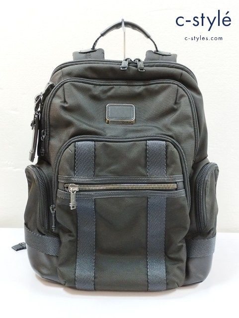 F543 人気 TUMI トゥミ バックパック ブラック ALPHA BRAVO NORMAN BACKPACK 232307D Q