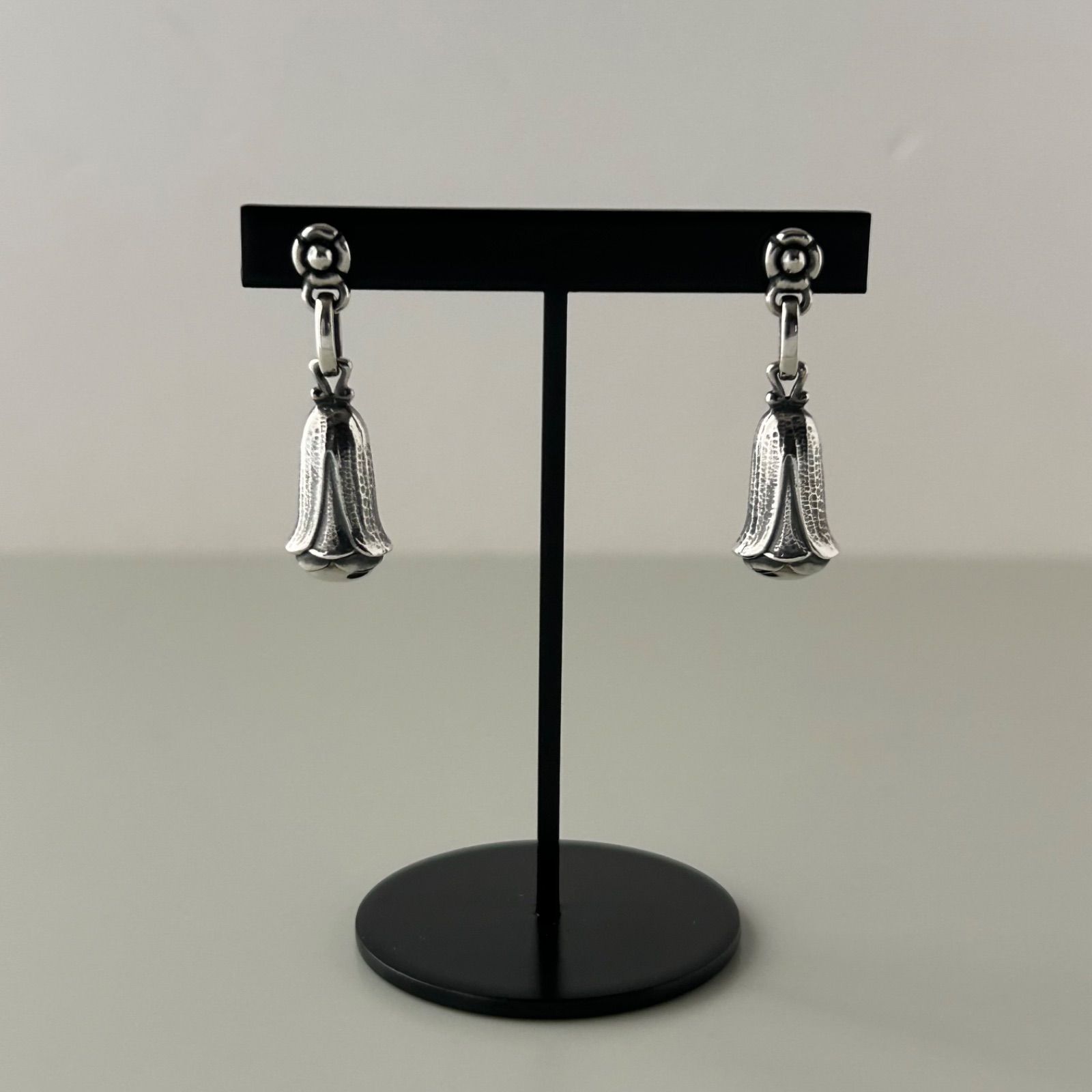 ジョージジェンセン ピアス 2007 ヒメツリガネ AG 925 Georg Jensen