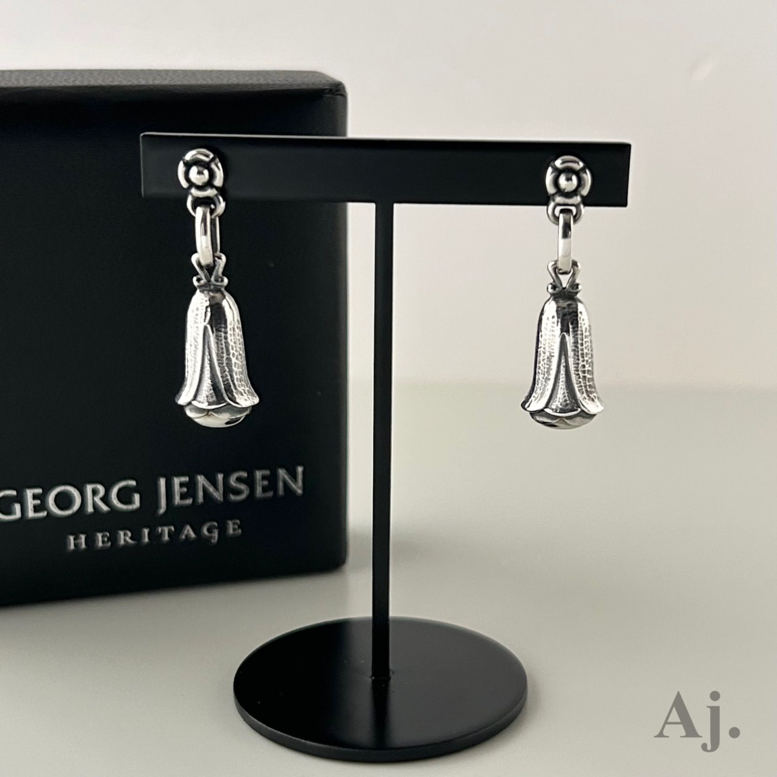 ジョージジェンセン ピアス 2007 ヒメツリガネ ピアス AG925 Georg Jensen