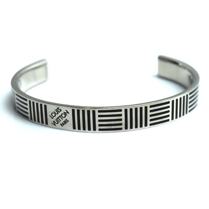 LOUIS VUITTON ルイ ヴィトン メタル ジョンク ダミエ ズ バングル M 62492 US 1127 32 5 g メンズ