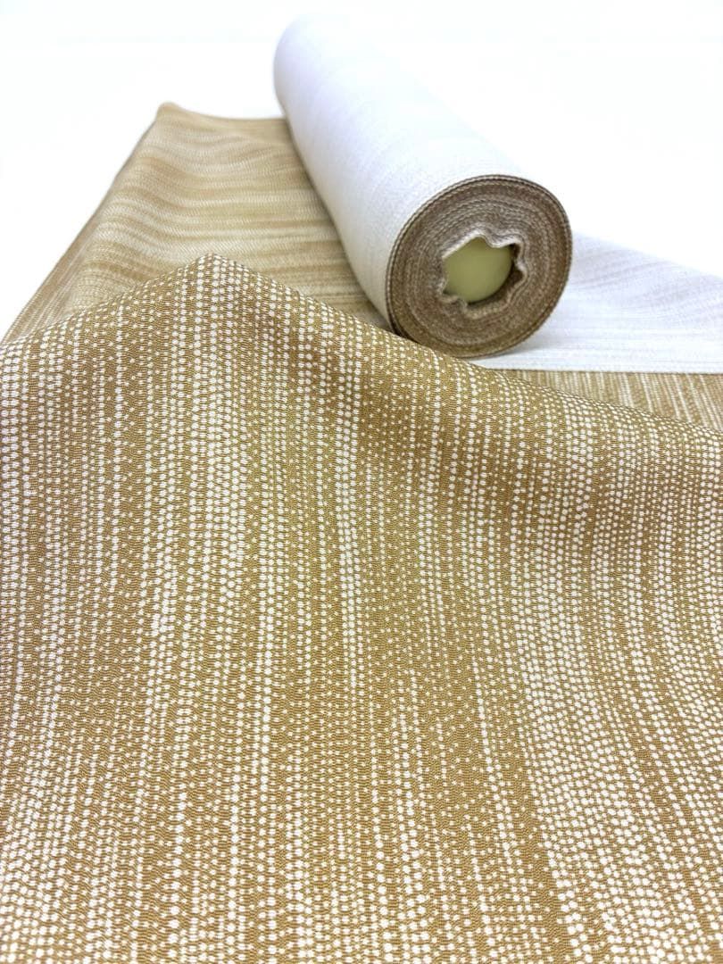 小紋 縦縞 紋意匠 反物 正絹 O 103