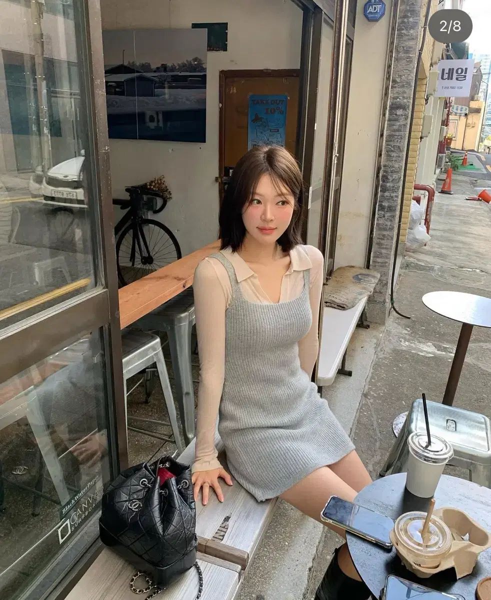 sober ソバー コージニットワンピース シアーTシャツ セット