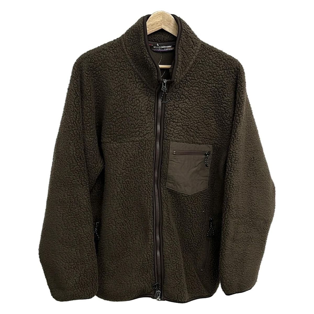 STAMMBAUM シュタンバウム ブルゾン サイズF レディース - ダークブラウン 長袖 秋 冬