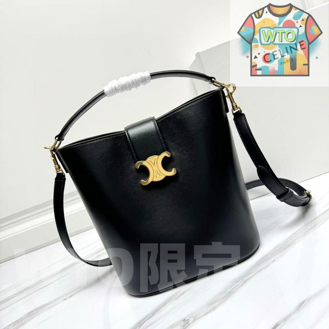 CELINE セリーヌ ショルダーバッグ スモール バケット WTO輸入 VSL 67