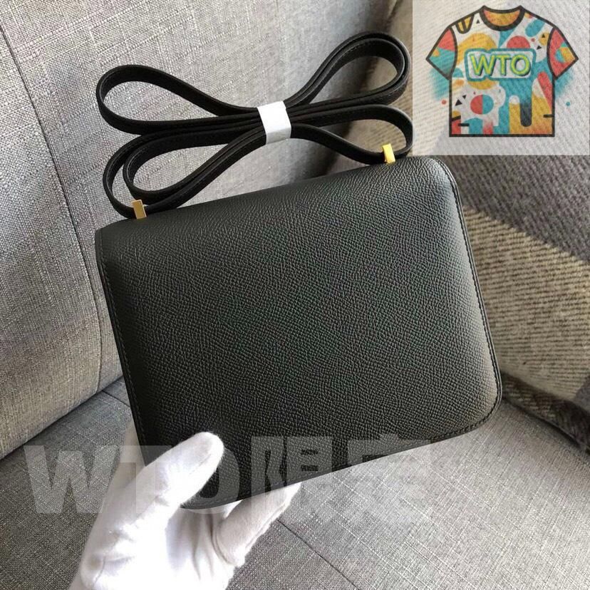 HERMES エルメス コンスタンス ショルダーバッグ ブラック