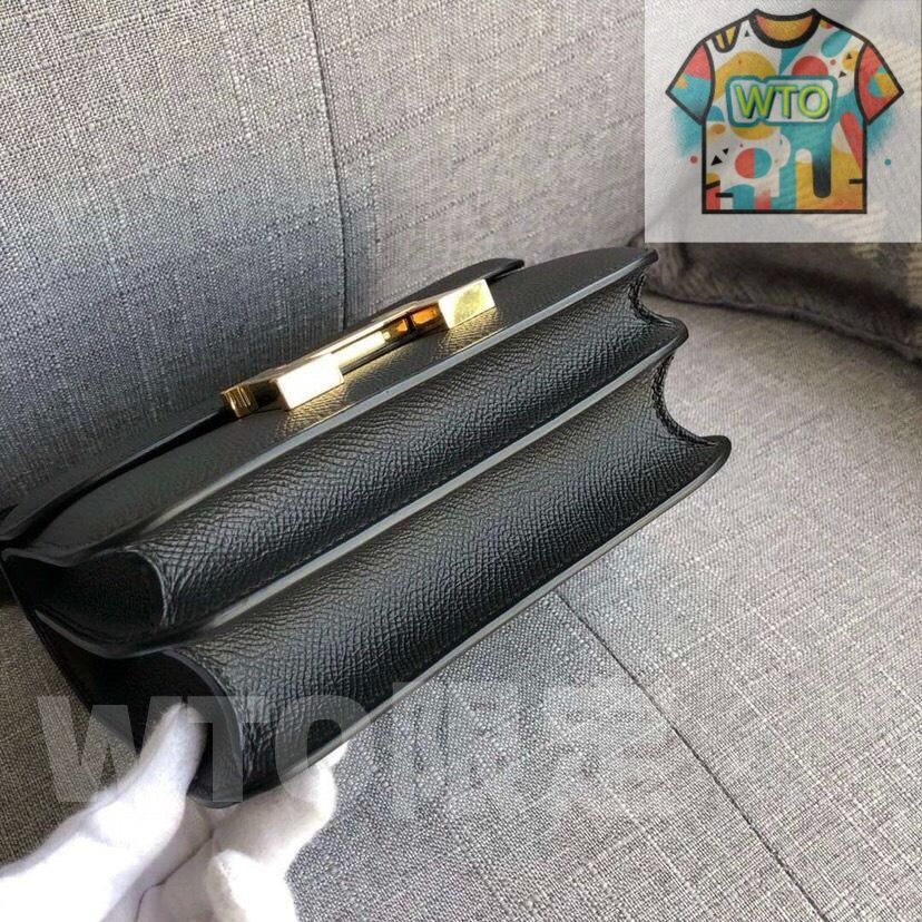  HERMES エルメス コンスタンス ショルダーバッグ ブラック ショルダーバッグ バッグ
