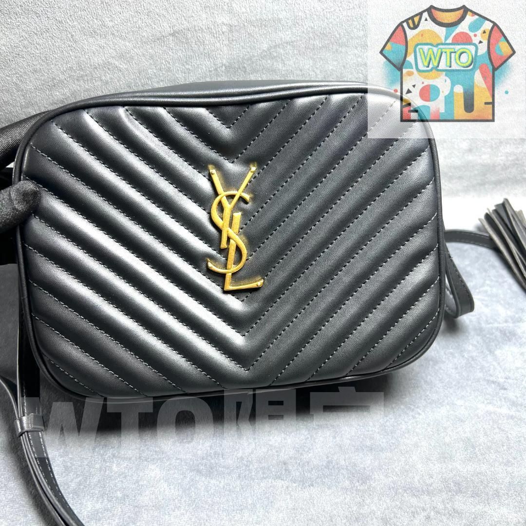 実物は撮影する きイヴサンローラン ショルダーバッグ