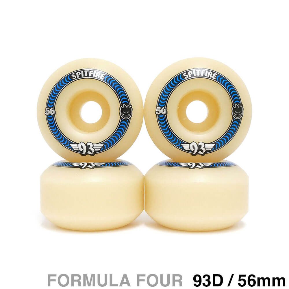 SPITFIRE WHEEL スピットファイヤー ウィール FORMULA FOUR F4 CLASSIC 93D SOFT SLIDERS 56mm スケートボード スケボー