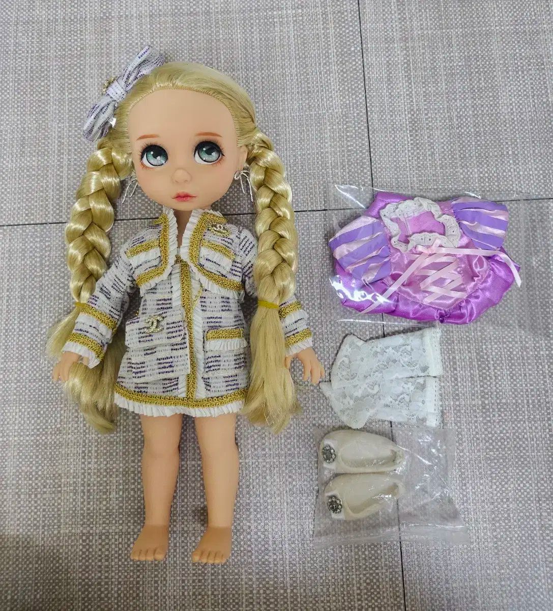 ディズニーベビードール ラプンツェル リーペインティング