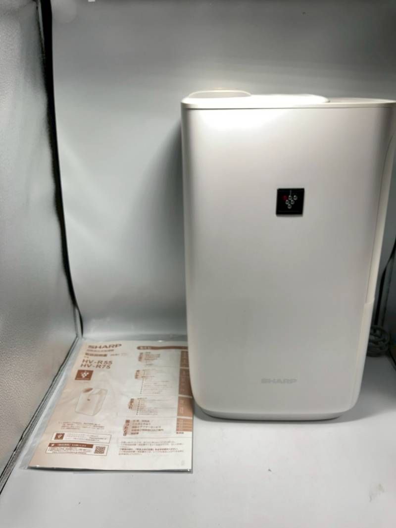 シャープ SHARP HV R 55 W 加熱気化式加湿器 プラズマクラスター ホワイト 製