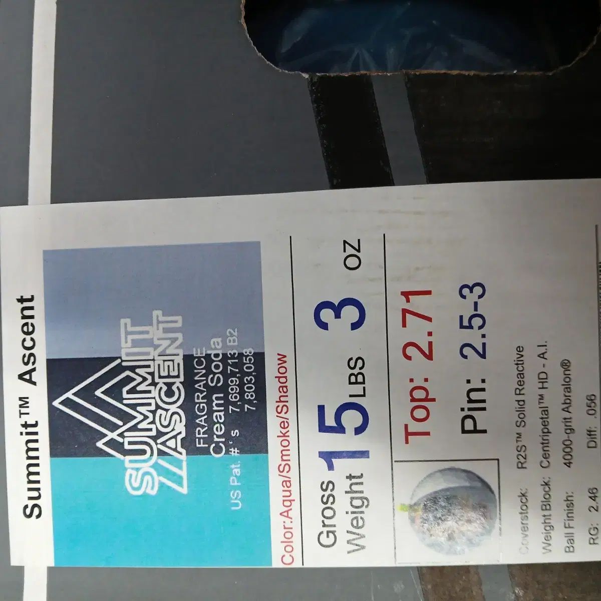 ストーム サミット アセント 15パウンド 新品ボーリング 公式球 - メルカリ