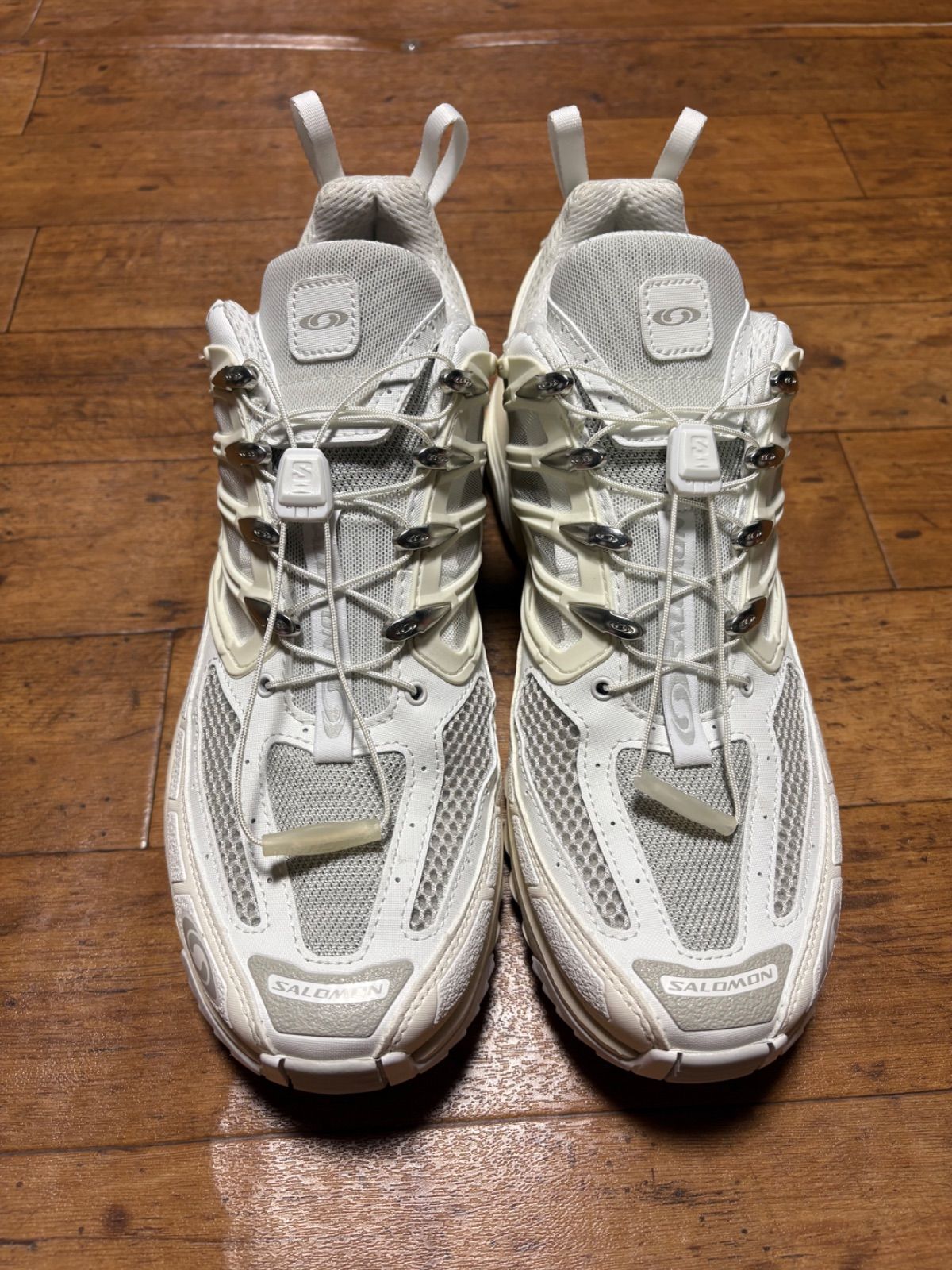 考上代33000円 SALOMON ACS PRO エーシーエスプロ スニーカー シューズ サロモン 471799 ホワイト 28.0