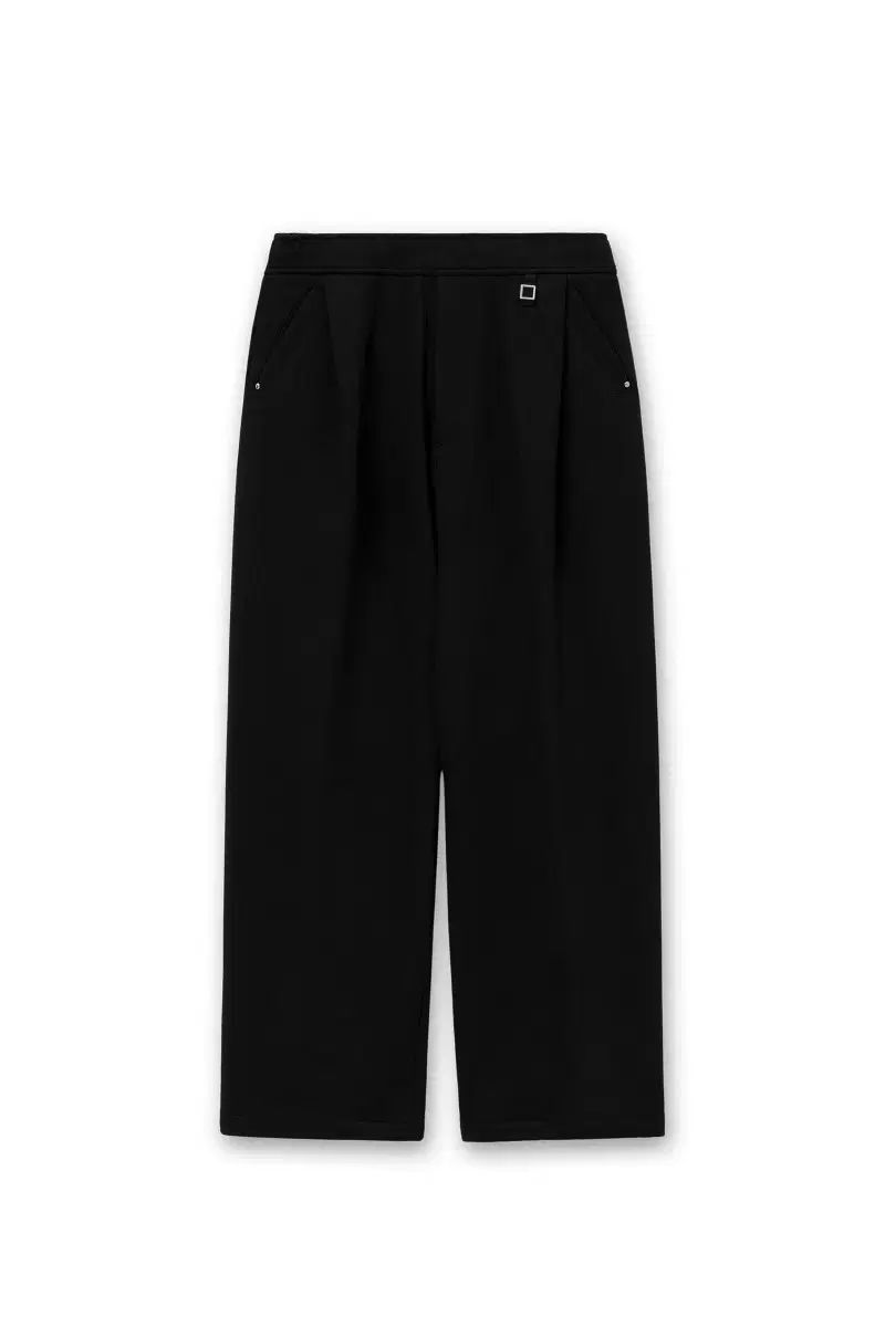 WOOYOUNGMI ウーヨンミ ワンタック スウェットパンツ ブラック 46