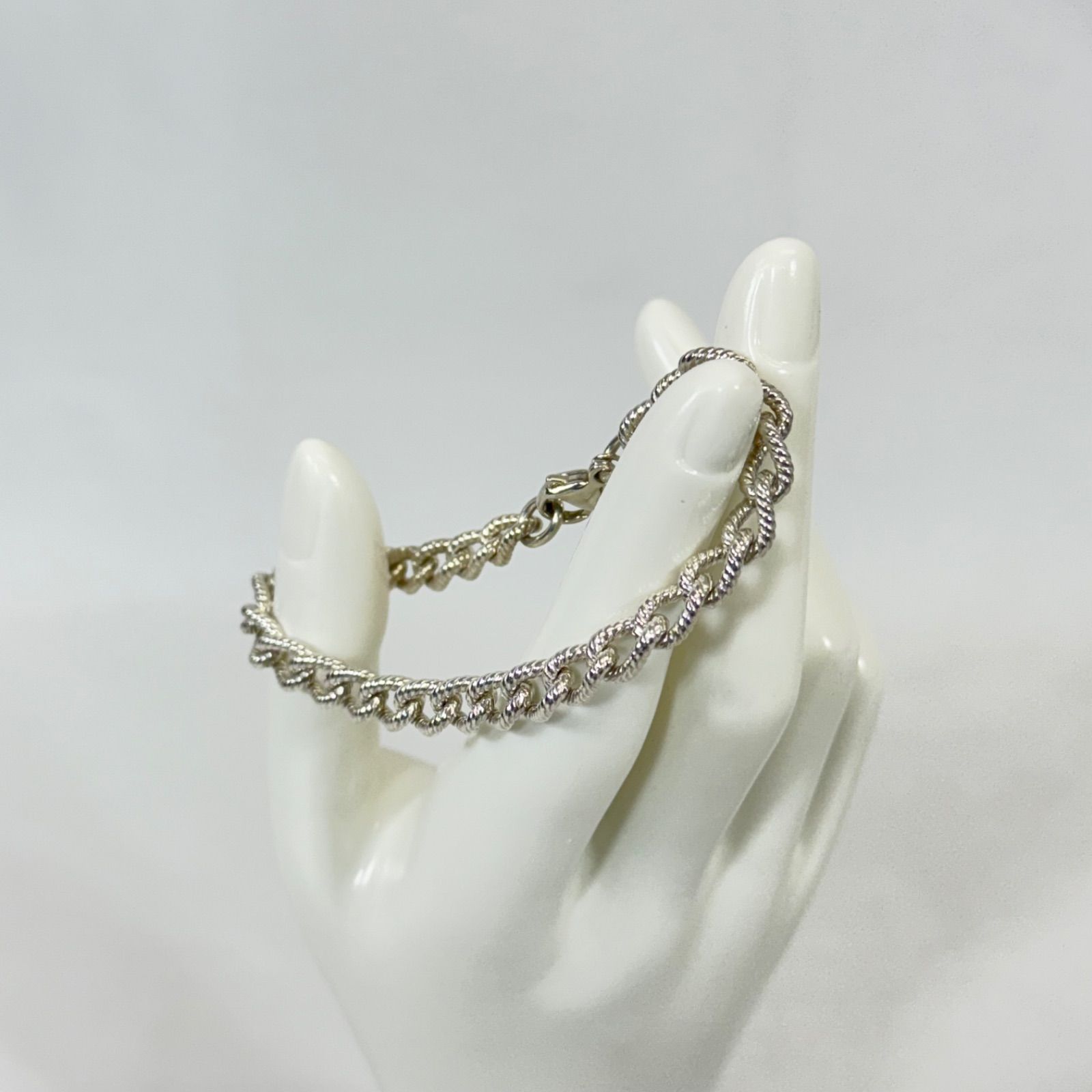 美品/袋付✨ティファニー ツイストロープ ブレスレット シルバー925 14k ティファニー ツイスト ロープ シルバー925 ブレスレット | ブランド