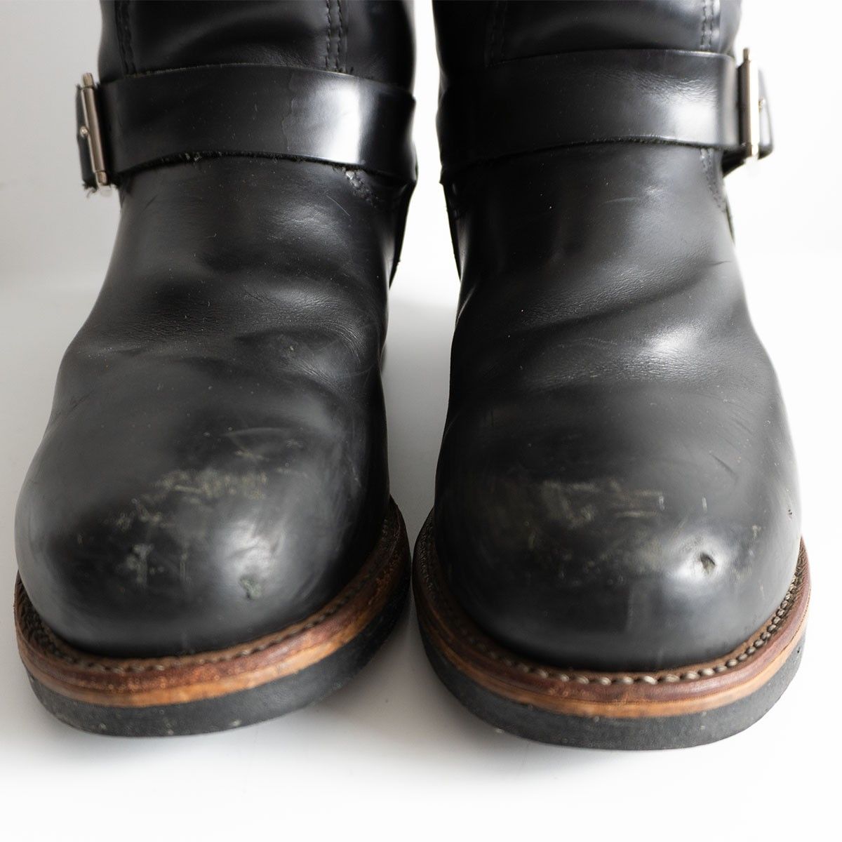 雰囲気抜群】REDWING【2268/エンジニアブーツ】US8.5D 縦羽根タグ