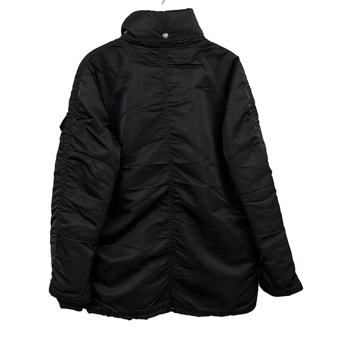 AVIREX アビレックス コート サイズL メンズ - 黒 長袖 ジップアップ 中綿 冬