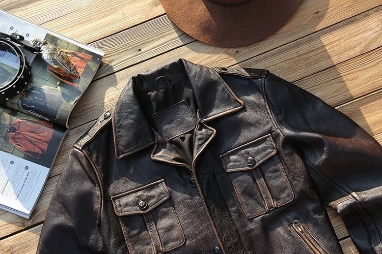本革レザージャケット