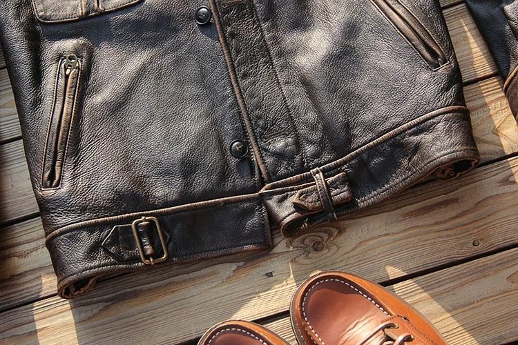 メンズ 本革レザージャケット