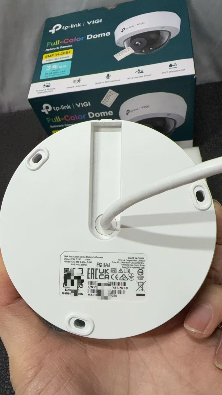 TP-LINK VIGI C250 4mm 5MPドーム型フル ネットワークカメラ 729942 WWW_OPDRERGINERDOGAN_COM