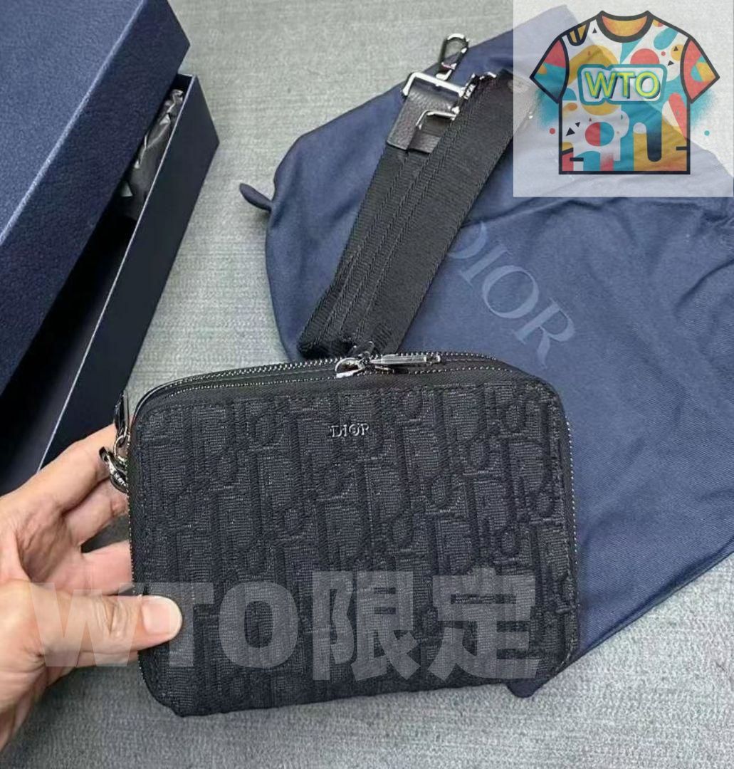 Dior ブラック ショルダーバッグ WTO輸入1