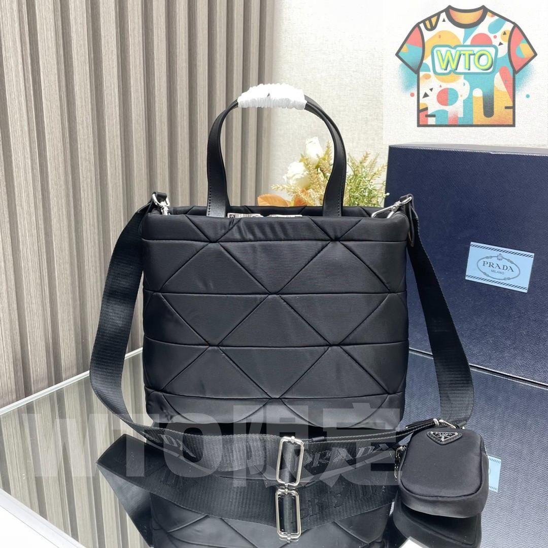 PRADA プラダ パデッド Re-Nylon ショルダーバッグ-WTO輸入-SNN 37