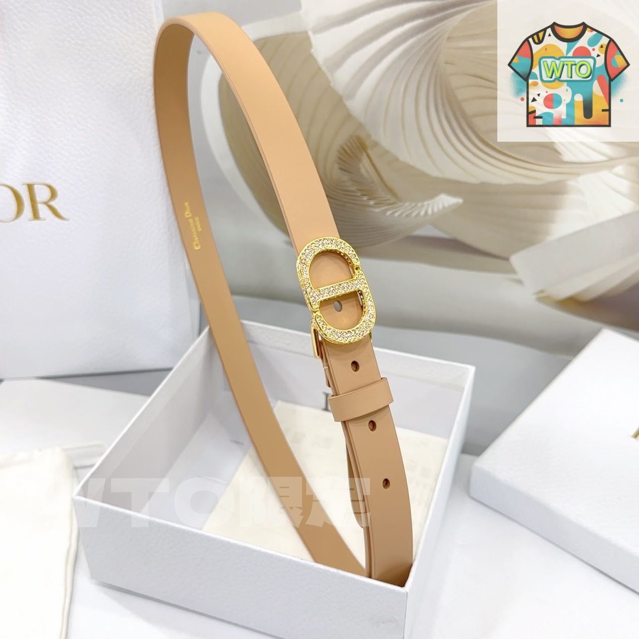  Dior ディオール エレガント ファッションベルト08-1 ベルト 小物