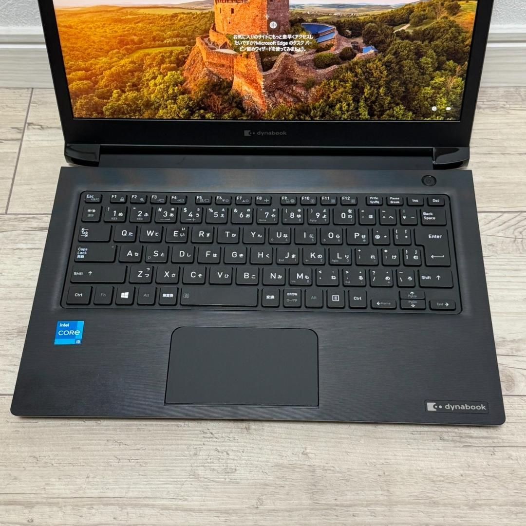 11世代 i5 dynabook S73/HS 12G SSD256GB 顔認証 オフィス2021 軽量