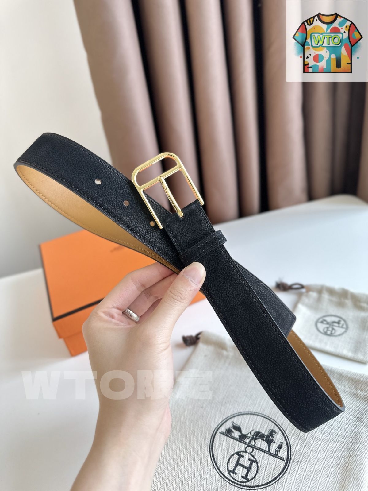 HERMES エルメス ベルト-WTO輸入-HHU40