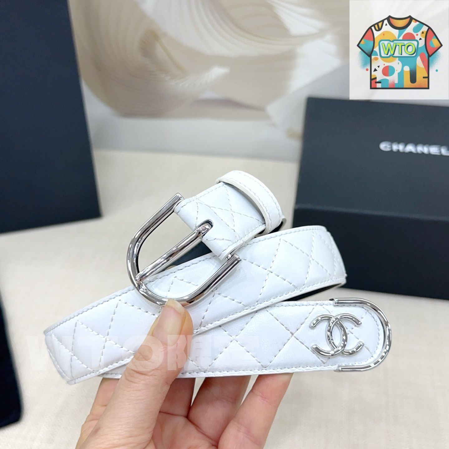 CHANEL シャネル エレガントカジュアルベルト05-WTO輸入-UOH75