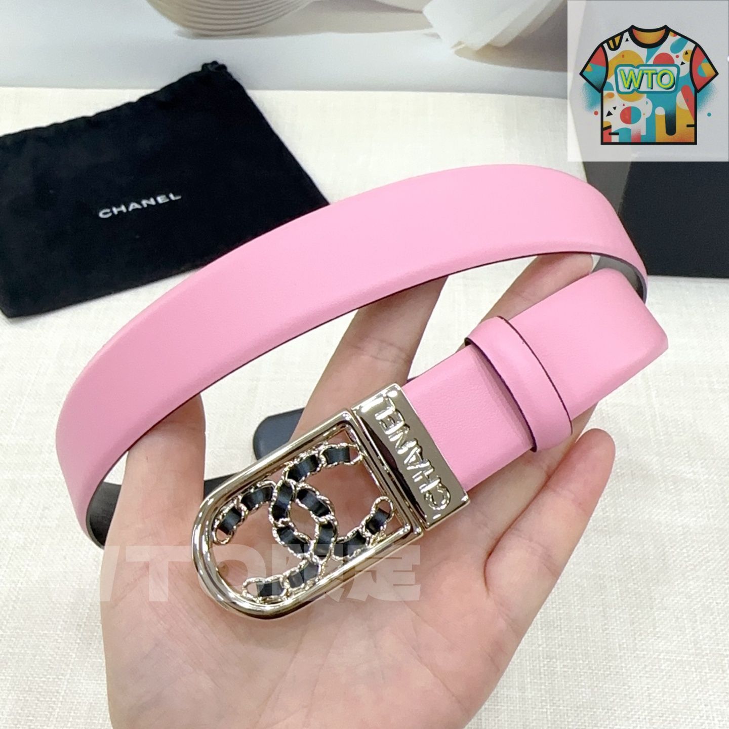 CHANEL シャネル エレガントカジュアルベルト08-WTO輸入-BIK60