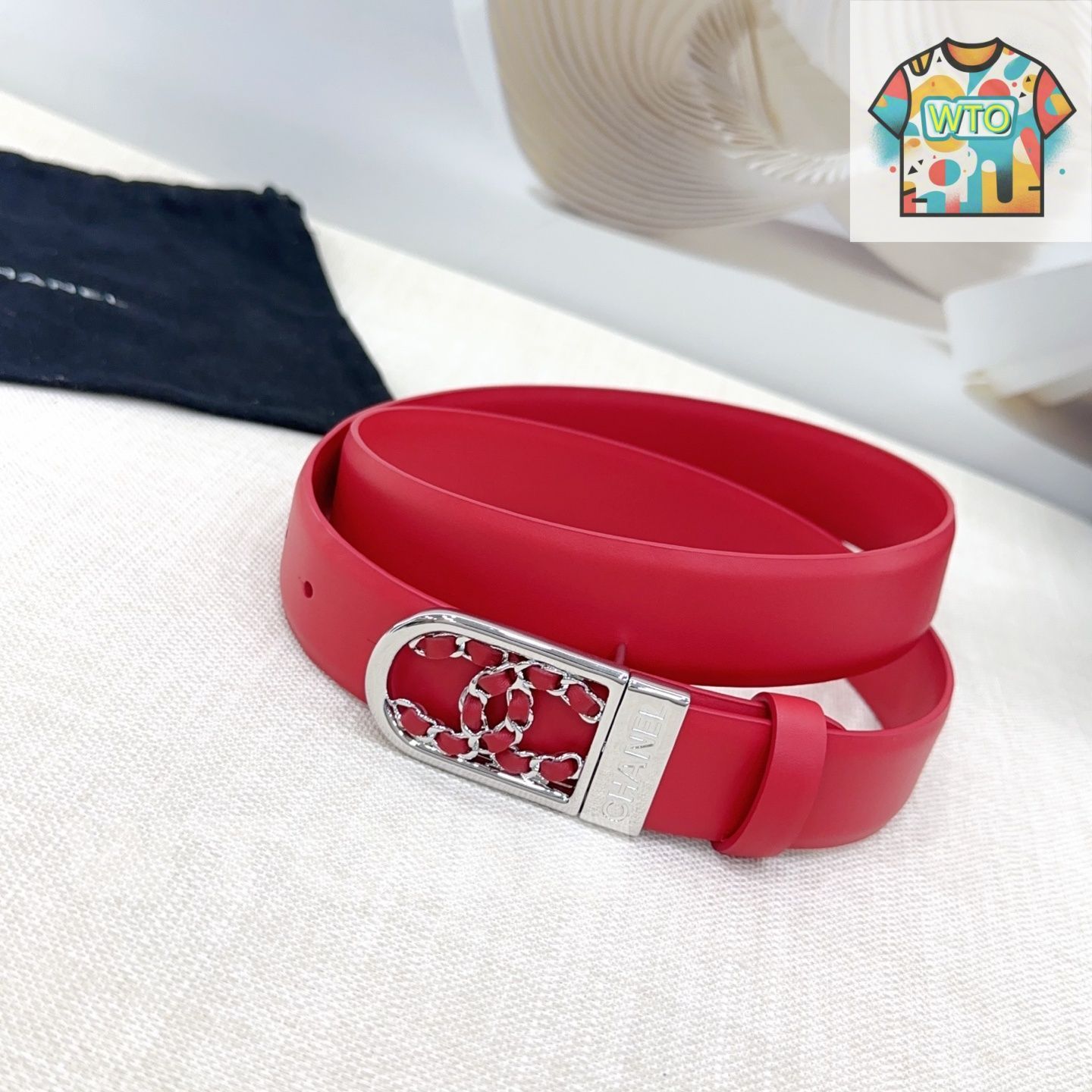  CHANEL シャネル エレガントカジュアルベルト14-WTO輸入-JCS 99 ベルト 小物