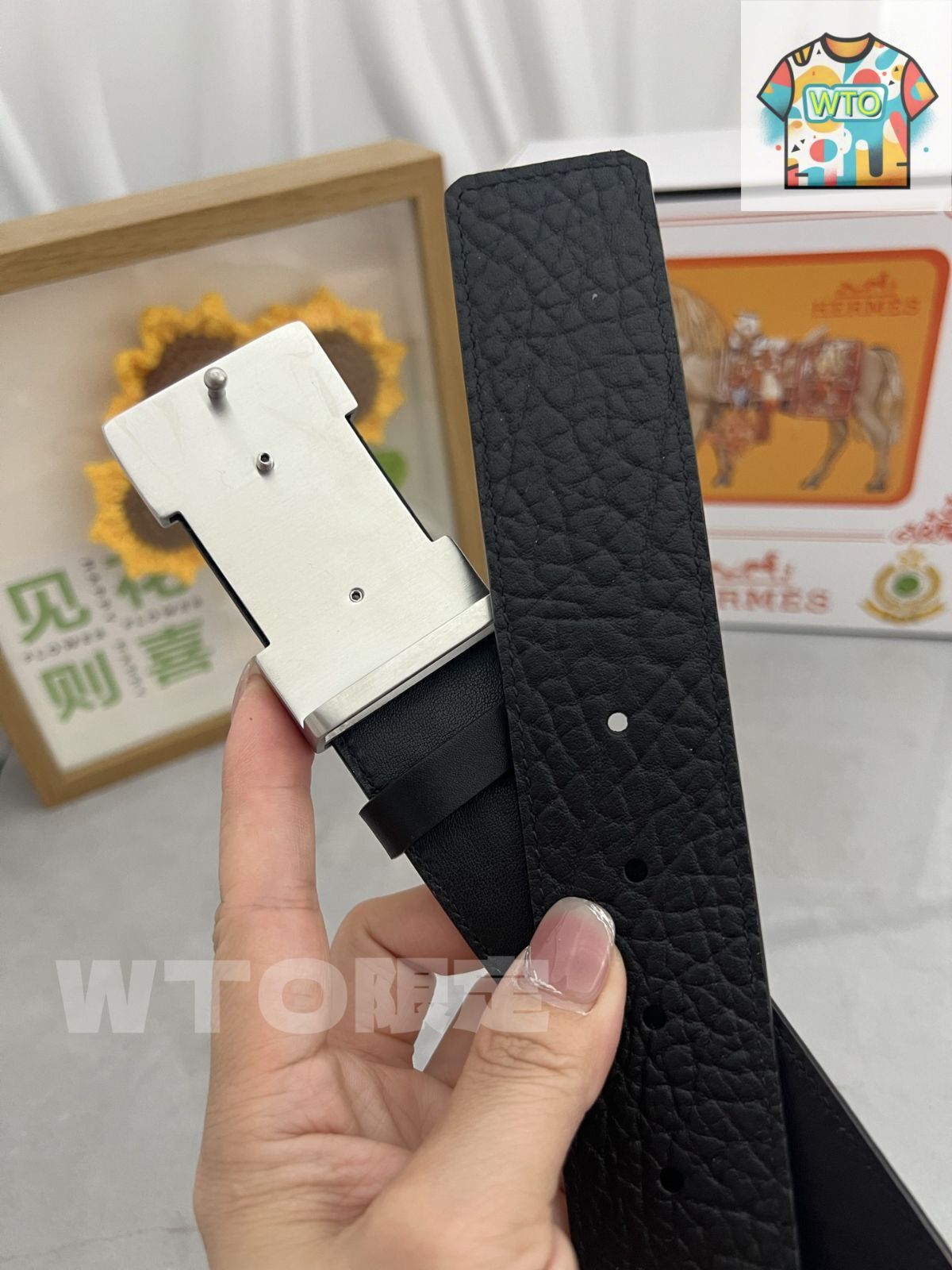  HERMES エルメス ビジネスカジュアルベルト02 ベルト 小物