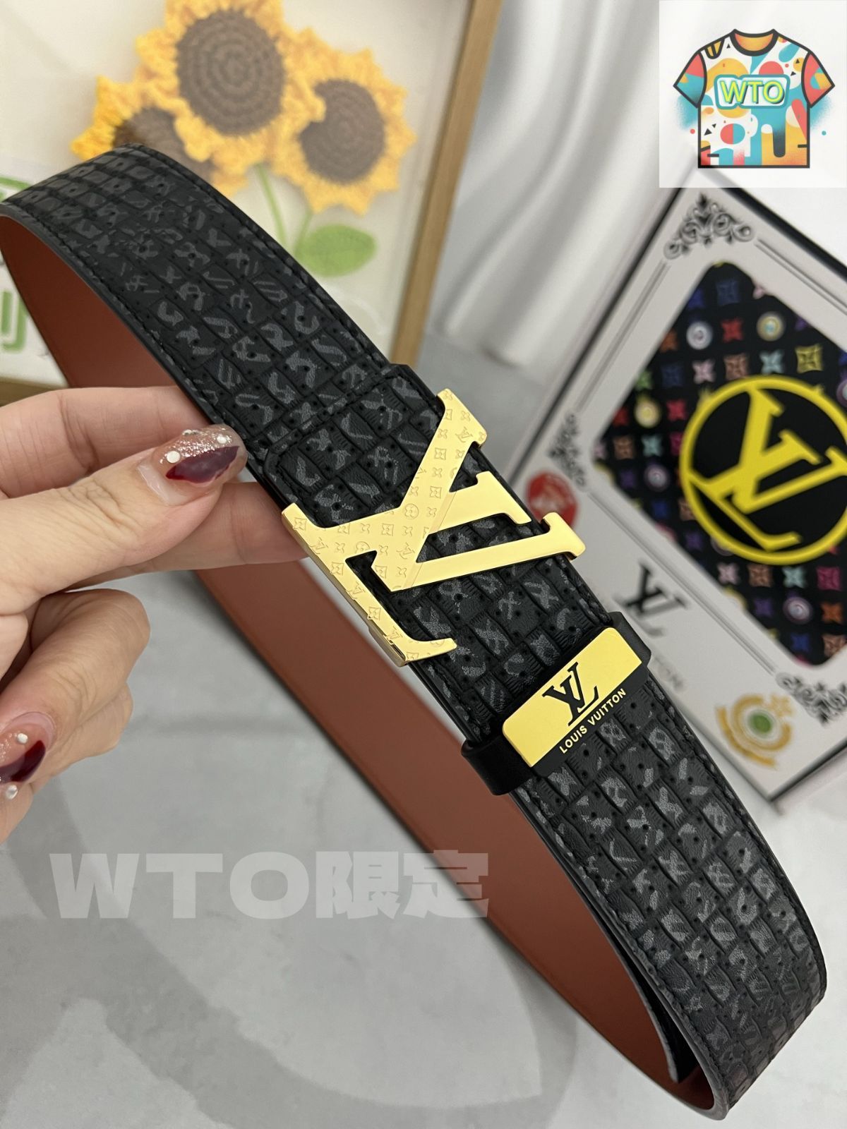  Louis Vuitton ルイ ヴィトン ファッションカジュアルベルト02 ベルト 小物